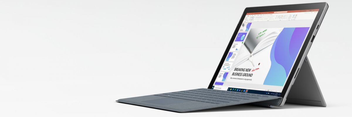 Surface Pro 7 +: מיקרוסופט מציגה את הטאבלט החדש שלה למקצוענים