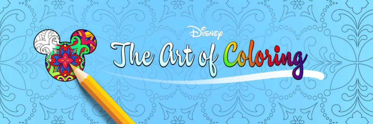 Art of Coloring מאת דיסני, אפליקציה חדשה לצביעה ללא מתח