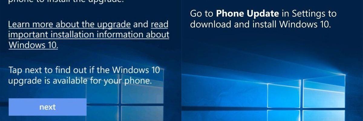 עדכון Windows 10 Mobile זמין עבור Lumias מסוימים תחת Windows Phone 8.1