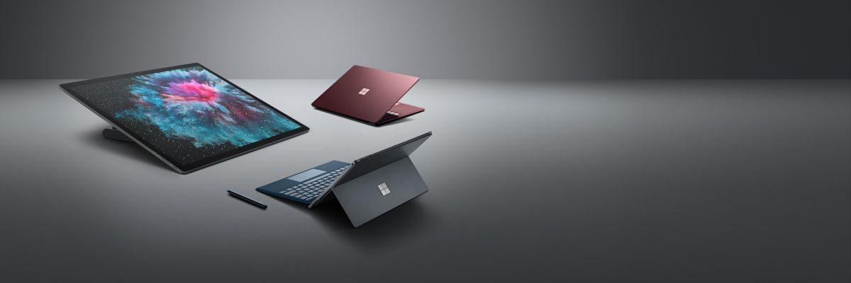 Surface Pro 6, Surface Laptop 2 ו