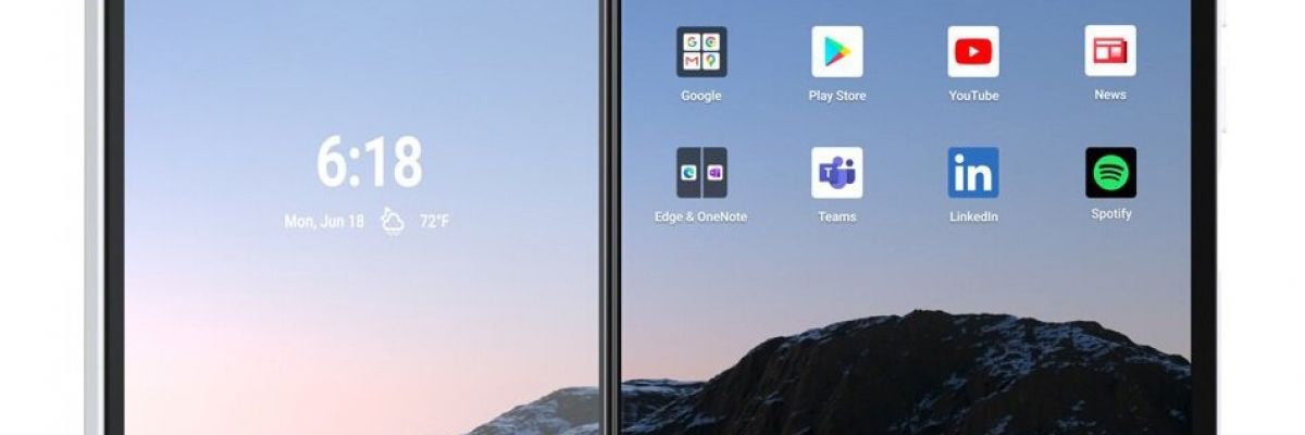 Surface Duo: רשמי עיבוד דליפה באינטרנט!